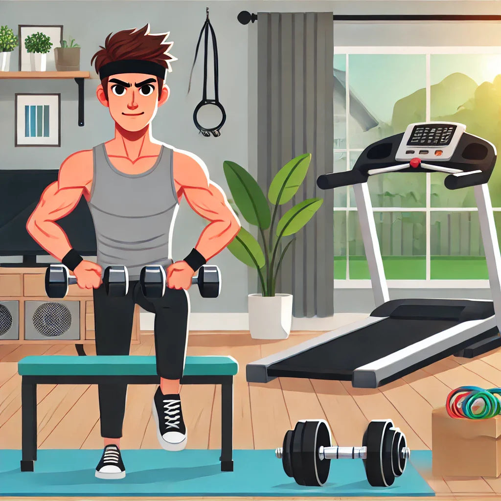 The Power of Fitness, Perseverance, and Discipline: Achieve a Healthier Lifestyle with JstoreUSA’s Home Gym Equipment