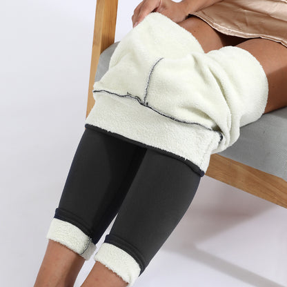 Winter Thermal Leggings for Women – Ultra-Warm, High-Stretch, Cashmere-Lined, Thick & Cozy Pants for Cold Weather