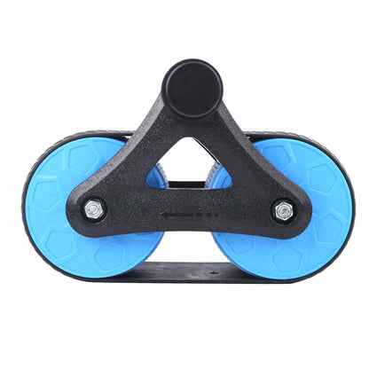 Springback Wheels Roller – Abdominal Exerciser & Push-Up Training Equipment (Blue)