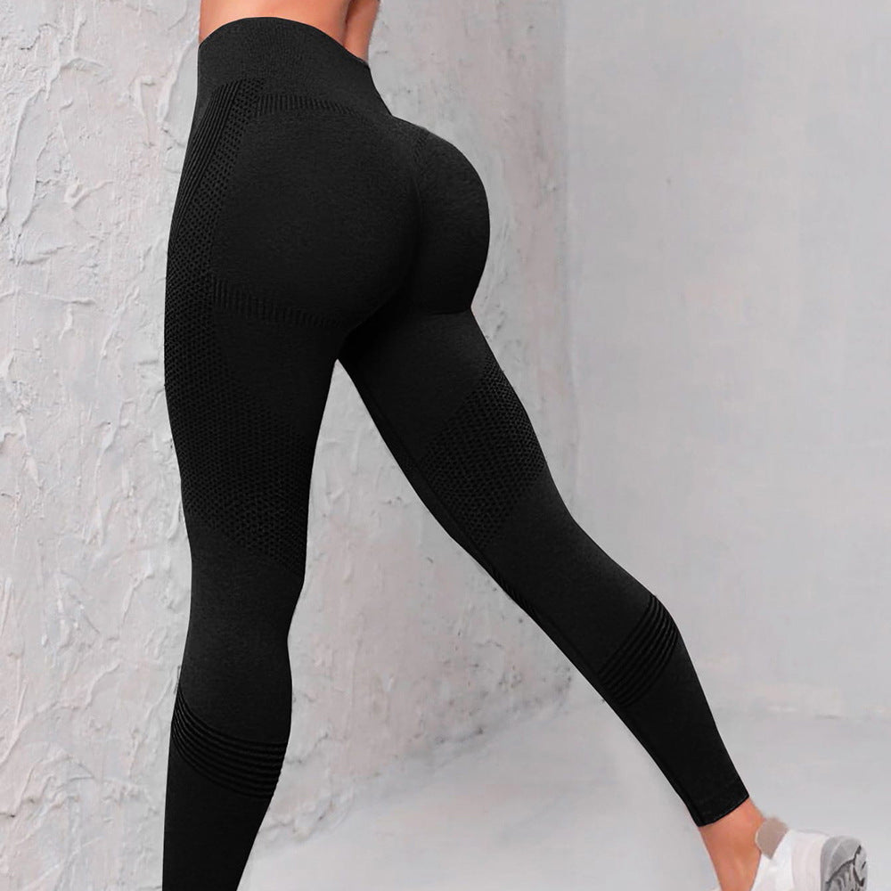 Seamless High-Rise Yoga Leggings – Glute-Lifting, Flexible & Incredibly Comfortable!