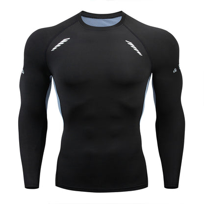 Men’s Quick-Dry Compression Shirt – Long Sleeve Performance Workout Top