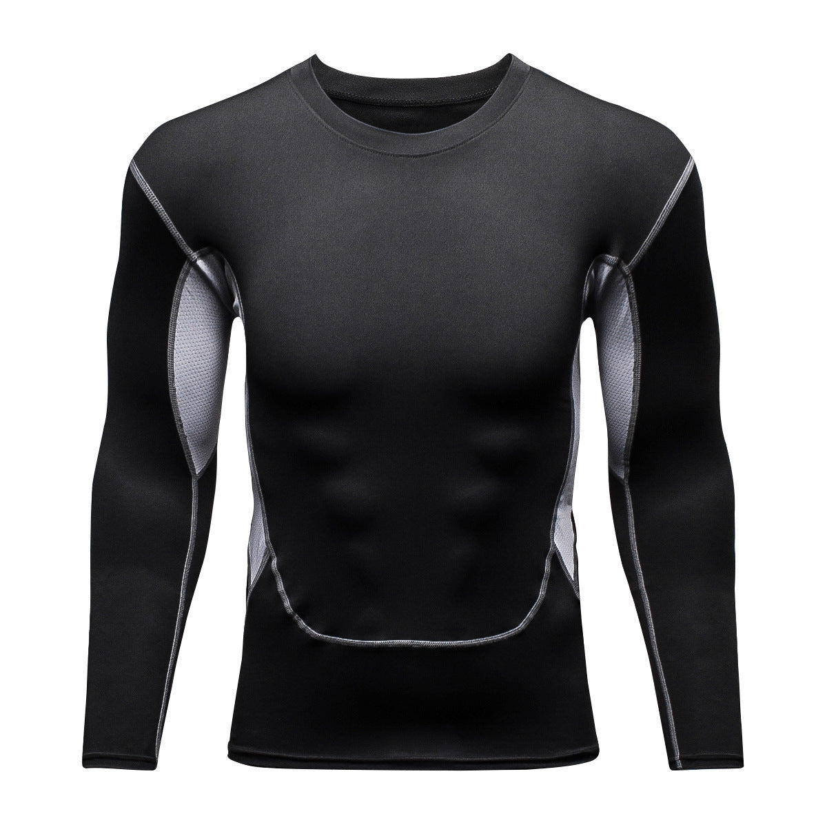 Men’s Quick-Dry Compression Shirt – Long Sleeve Performance Workout Top