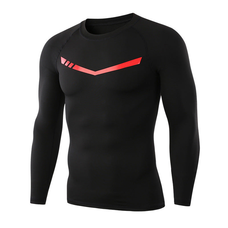 Men’s Quick-Dry Compression Shirt – Long Sleeve Performance Workout Top