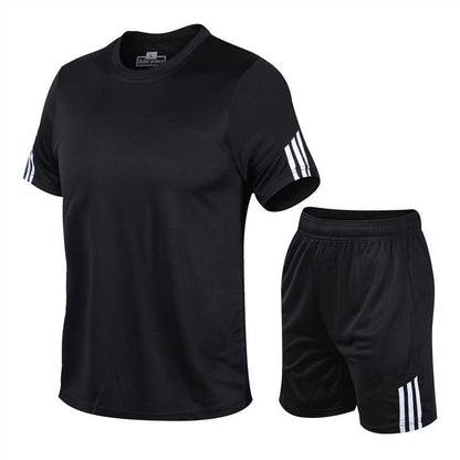 Men’s Quick-Dry Sports Tracksuit – 2-Piece Gym & Running Set