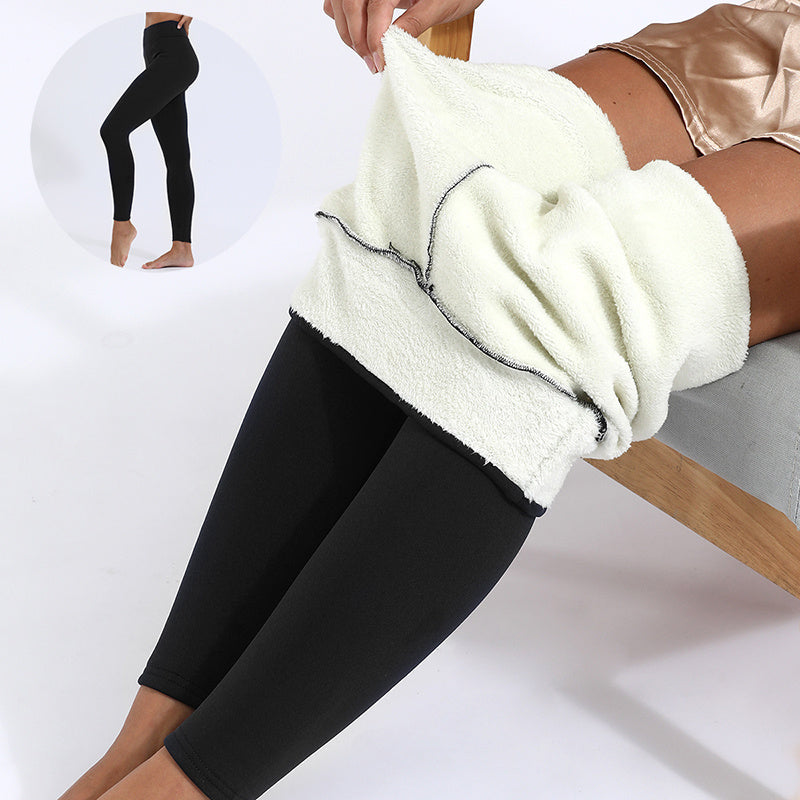 Winter Thermal Leggings for Women – Ultra-Warm, High-Stretch, Cashmere-Lined, Thick & Cozy Pants for Cold Weather