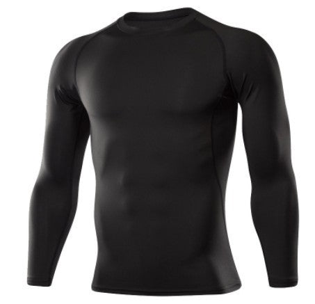 Men’s Quick-Dry Compression Shirt – Long Sleeve Performance Workout Top