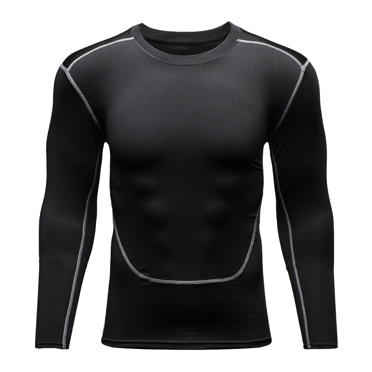 Men’s Quick-Dry Compression Shirt – Long Sleeve Performance Workout Top