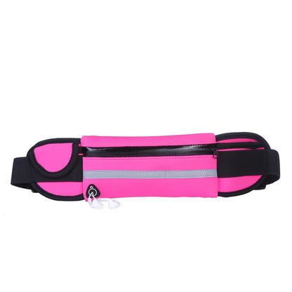 Slim Fitness Waist Pack – Adjustable Running Belt with Secure Pocket for Gym, Hiking & Cycling