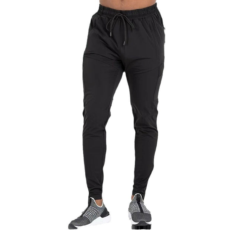 Men's Summer Sports Outdoor Cycling Running Workout Elastic Quick-drying Track Pants