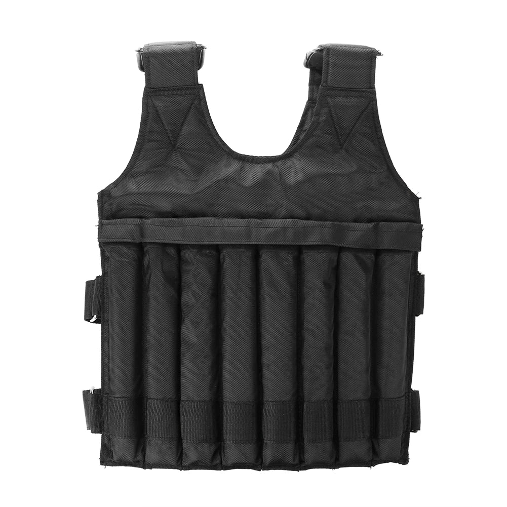 Adjustable Weighted Vest – 3kg to 50kg Load Capacity for Running, Training & Fitness