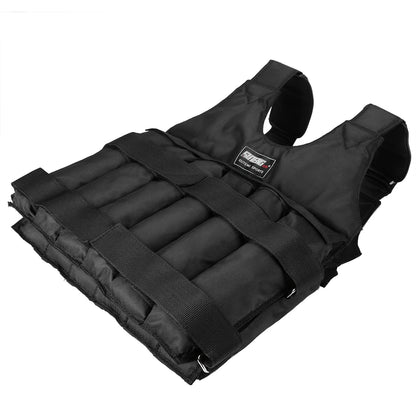 Adjustable Weighted Vest – 3kg to 50kg Load Capacity for Running, Training & Fitness