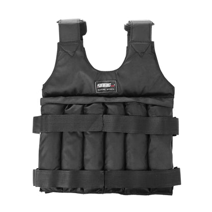 Adjustable Weighted Vest – 3kg to 50kg Load Capacity for Running, Training & Fitness