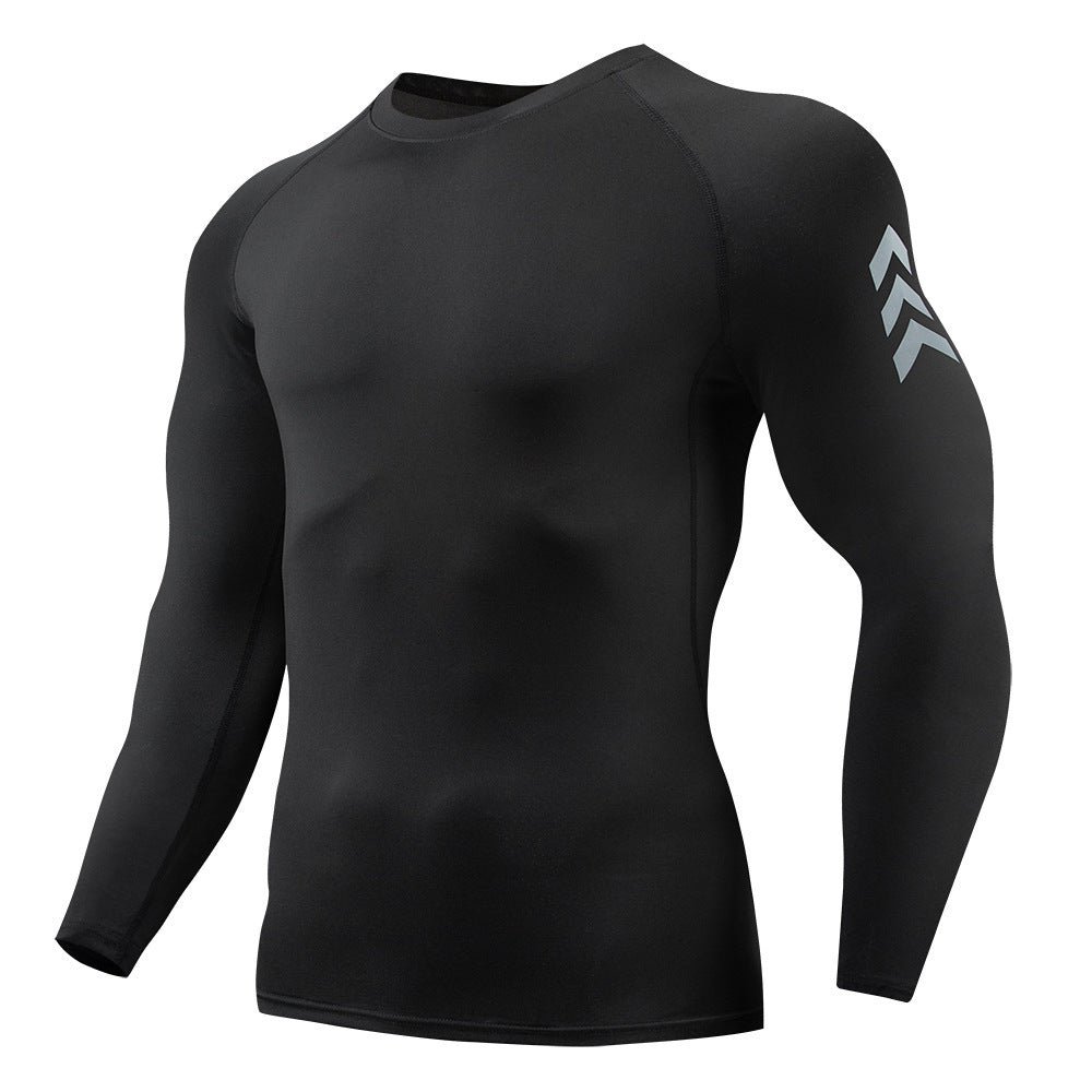 Men’s Quick-Dry Compression Shirt – Long Sleeve Performance Workout Top