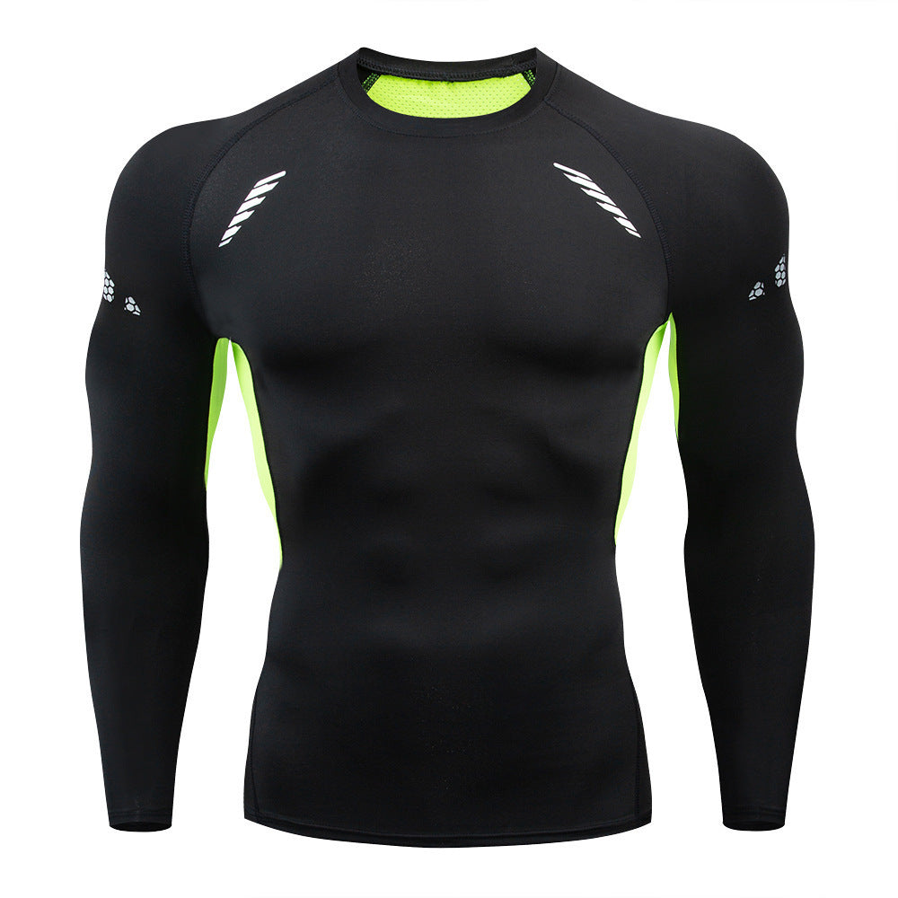 Men’s Quick-Dry Compression Shirt – Long Sleeve Performance Workout Top