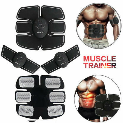 Electric Muscle Stimulator – ABS Toning Belt & Fat Burning Trainer for Core Sculpting