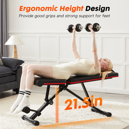 EasyFit Versatile Weight Bench – Adjustable, Durable & Full-Body Workout Ready